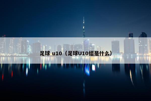 足球 u10（足球U10组是什么）