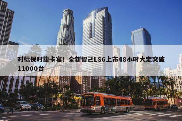 对标保时捷卡宴！全新智己LS6上市48小时大定突破11000台