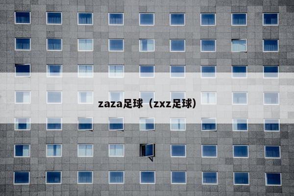 zaza足球（zxz足球）