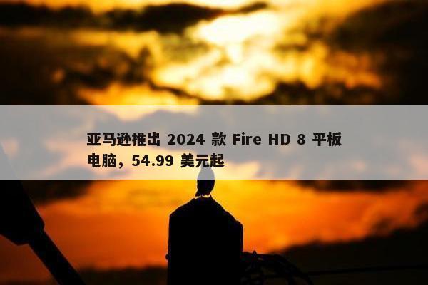 亚马逊推出 2024 款 Fire HD 8 平板电脑，54.99 美元起