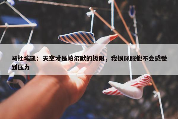 马杜埃凯：天空才是帕尔默的极限，我很佩服他不会感受到压力