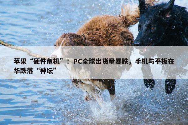 苹果“硬件危机”：PC全球出货量暴跌，手机与平板在华跌落“神坛”