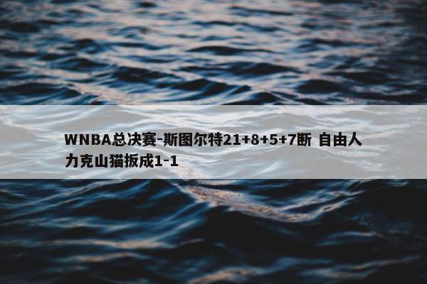 WNBA总决赛-斯图尔特21+8+5+7断 自由人力克山猫扳成1-1