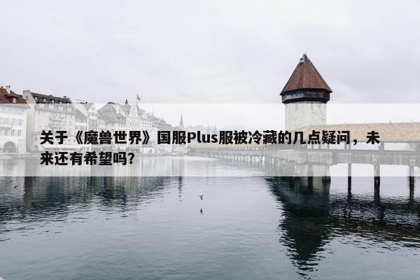 关于《魔兽世界》国服Plus服被冷藏的几点疑问，未来还有希望吗？