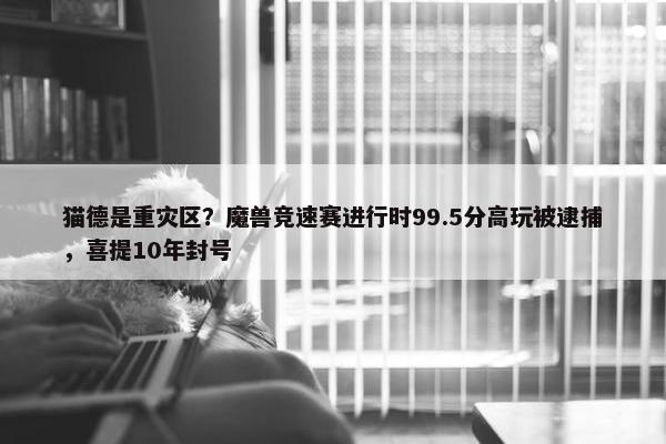 猫德是重灾区？魔兽竞速赛进行时99.5分高玩被逮捕，喜提10年封号