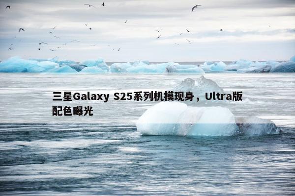 三星Galaxy S25系列机模现身，Ultra版配色曝光