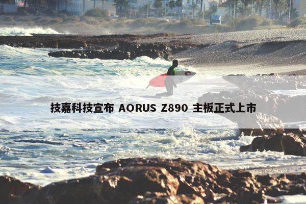 技嘉科技宣布 AORUS Z890 主板正式上市