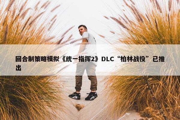 回合制策略模拟《统一指挥2》DLC“柏林战役”已推出