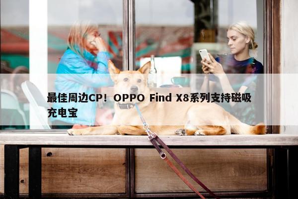 最佳周边CP！OPPO Find X8系列支持磁吸充电宝