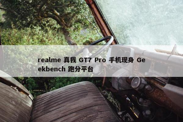 realme 真我 GT7 Pro 手机现身 Geekbench 跑分平台