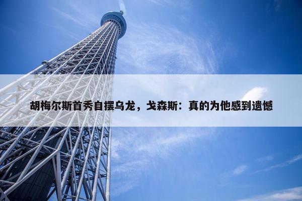 胡梅尔斯首秀自摆乌龙，戈森斯：真的为他感到遗憾