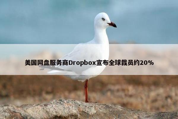 美国网盘服务商Dropbox宣布全球裁员约20%