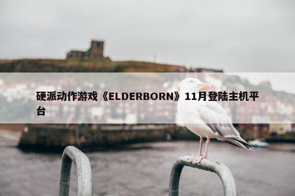 硬派动作游戏《ELDERBORN》11月登陆主机平台